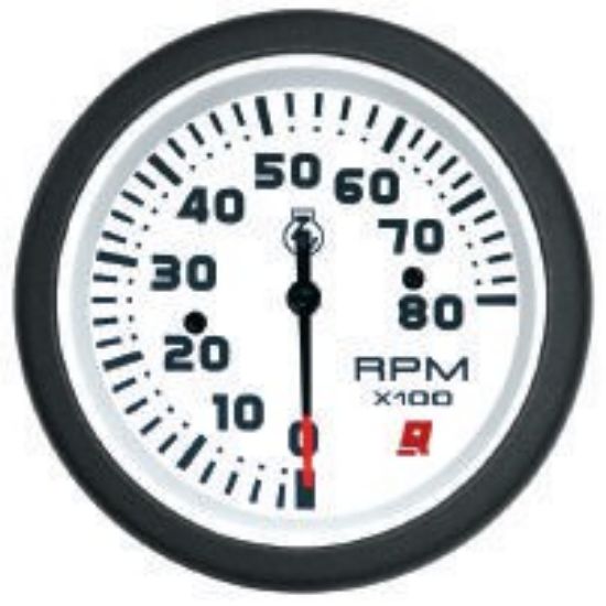 Picture of Mercury-Mercruiser 79-895283Q26 TACHOMETER KIT, (0-8000 RPM) White Face, Black Gra