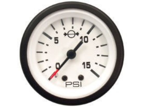 Picture of Mercury-Mercruiser 79-895288Q21 GAUGE KIT, Water Pressure (1-15 PSI) White Face, B
