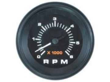 Show details for Mercury-Mercruiser 79-895283Q43 TACHOMETER KIT, (0-6000 RPM) Black Face, Orange/Wh Picture of Mercury-Mercruiser 79-895283Q43 TACHOMETER KIT, (0-6000 RPM) Black Face, Orange/Wh
