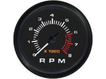 Show details for Mercury-Mercruiser 79-895283Q46 TACHOMETER KIT, (0-8000 RPM) Black Face, Orange/Wh Picture of Mercury-Mercruiser 79-895283Q46 TACHOMETER KIT, (0-8000 RPM) Black Face, Orange/Wh