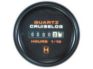 Show details for Mercury-Mercruiser 79-895295Q41 Analog Cruiselog Gauge Black Face Picture of Mercury-Mercruiser 79-895295Q41 Analog Cruiselog Gauge Black Face