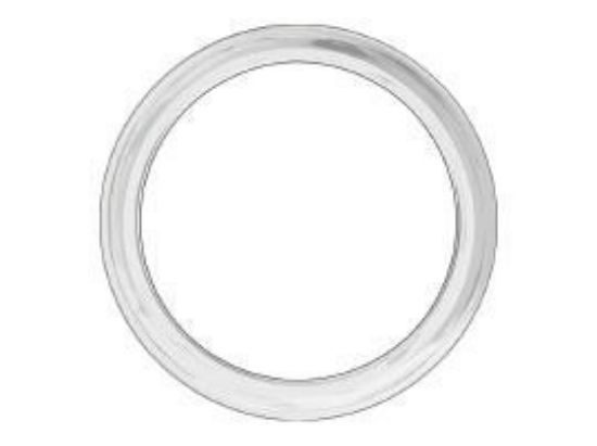 Picture of Mercury-Mercruiser 879155001 BEZEL-WHT R 