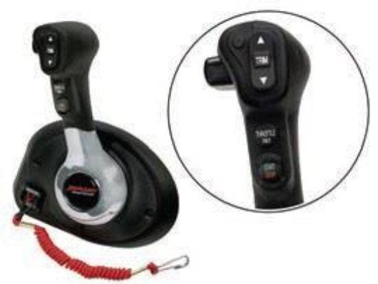 Mercury-Mercruiser 892984A01 Remote Control Panel Mount Chrome