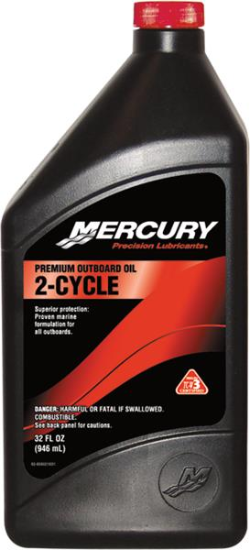 Mercury premium outboard oil 2 cycle 32 fl oz