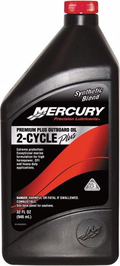 Mercury premium plus outboard oil 2 cycle plus 32 fl oz