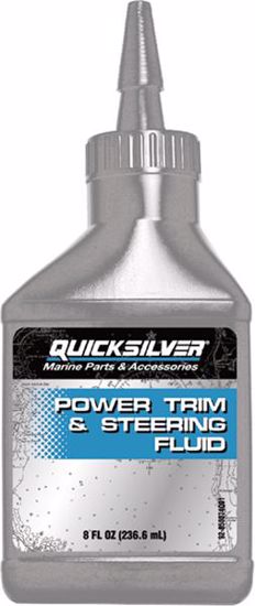 Quicksilver power trim & steering fluid 8 fl oz