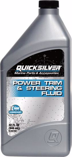 Quicksilver power trim & steering fluid 32 fl oz