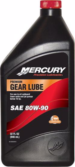 Mercury premium gear lube SAE 80W-90 32 fl oz