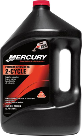 Mercury 2 cycle outboard oil one gallon