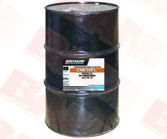 Picture of Mercury-Mercruiser 92-8M0069604 5W30 Quicksilver TDI Diesel Engine Oil 30 Gal Drum