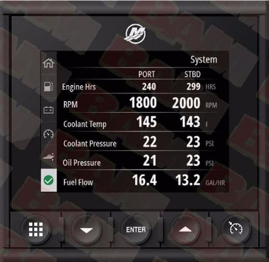 Mercruiser 8M0124498 VesselView 403 Base Kit system