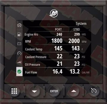 Buy Mercruiser 8M0124498 VesselView 403 Base Kit system Mercruiser 8M0124498 VesselView 403 Base Kit system