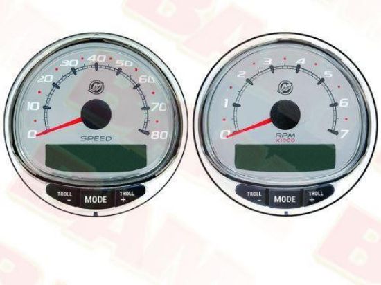 Mercury-Mercruiser 79-8M0101104 Single Engine Tach 7K Speedometer