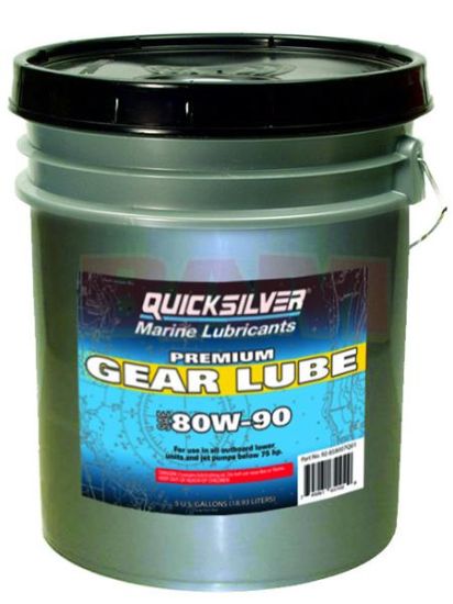 Picture of Mercury-Mercruiser 92-858007Q01 GEAR LUBE 5 GAL