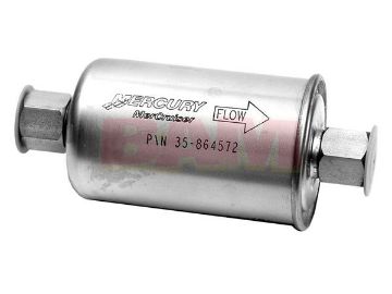 Show details for Mercury-Mercruiser 35-864572 In-line Fuel Filter Picture of Mercury-Mercruiser 35-864572 In-line Fuel Filter