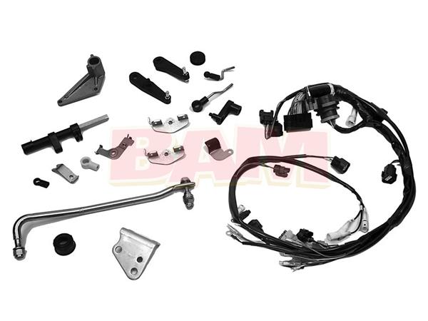 Mercury Outboard 889246A33 Remote Control Conversion Kit 25-30 HP 