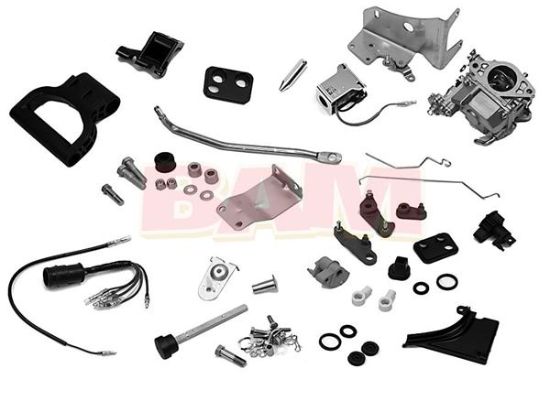 Picture of Mercury Outboard 889246A81 Conversion Kit Tiller to Control 9.9 HP
