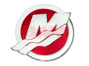 Show details for Mercury-Mercruiser 37-8M0043699 DECAL M-ICON Red, 66mm Picture of Mercury-Mercruiser 37-8M0043699 DECAL M-ICON Red, 66mm