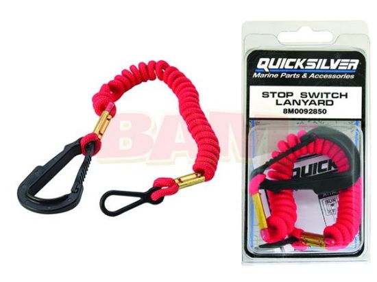Picture of Mercury-Mercruiser 8M0092850 LANYARD CORD ASSEMBLY, 54 inch, QS