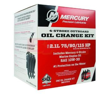 buy  Mercury 8M0107510 75/90/115 HP EFI (2.1L) 10W30 Oil Change Kit Mercury 8M0107510 75/90/115 HP EFI (2.1L) 10W30 Oil Change Kit
