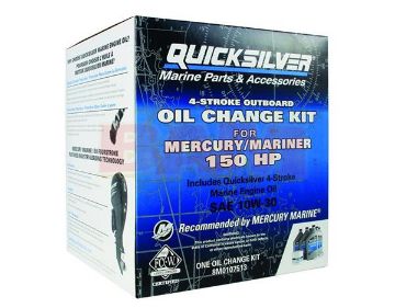 Show details for Mercury Outboard 8M0107513 Oil Change Kit 150 HP 10W30 Mercury-Quicksilver 8M0107513 Oil Change Kit 150 HP 10W30