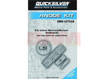 buy Mercury Quicksilver 97-8M0107548 Aluminum Anode Kit Mercury/Mariner Outboard Mercury Quicksilver 97-8M0107548 Aluminum Anode Kit Mercury/Mariner Outboard