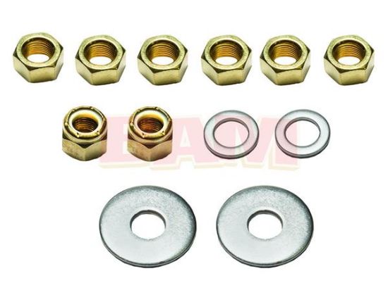 Mercury-Mercruiser 98-8M0109756 DOUBLE NUT KIT Transom Bo Genuine 