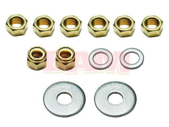 Picture of Mercury-Mercruiser 98-8M0109756 DOUBLE NUT KIT Transom Bo