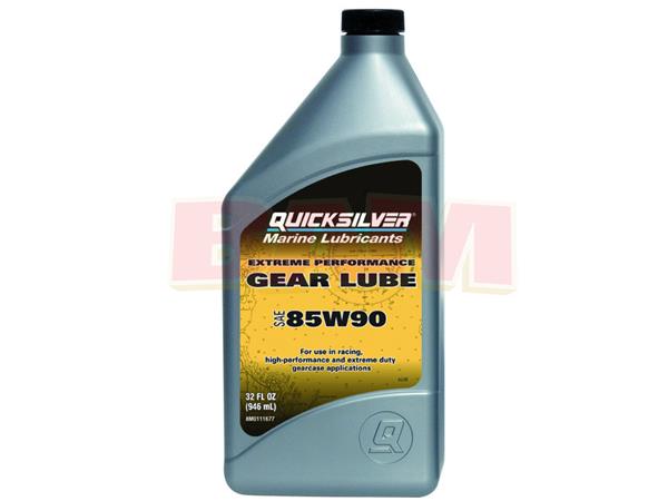 Mercury-Quicksilver 92-8M0111677 SAE 85W90 Extreme Performance Gear Oil 1  Qt.