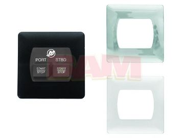 Show details for Mercury-Mercruiser 87-8M0117137 Dual Engine Start/Stop Pad Low Profile DTS Picture of Mercury-Mercruiser 87-8M0117137 Dual Engine Start/Stop Pad Low Profile DTS