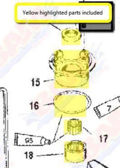 Mercury-Mercruiser 1159-858521T1 END CAP ASSEMBLY