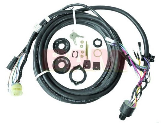 Mercury Marine 8M0125755 8 Pin Key Switch and Ignition Harness