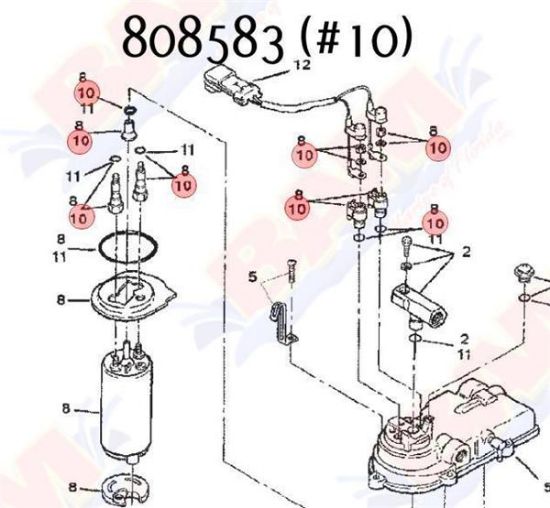 Mercury-Mercruiser 808503 Electrical Connector Kit