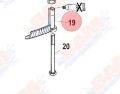 Mercury 889740A02 Cowl Latch Handle Kit