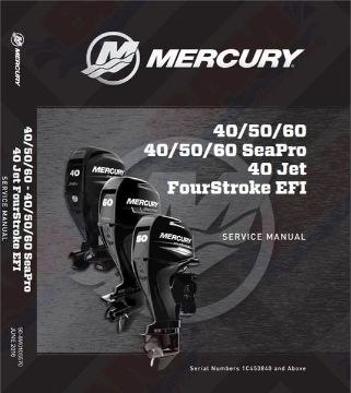 buy Mercury Outboard 90-8M0105570 Factory Service Manual 40/50/60 Mercury Outboard 90-8M0105570 Factory Service Manual 40/50/60 HP fourstroke