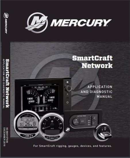 buy Mercury-Mercruiser 90-8M0107939 SmartCraft Gauges Components Factory Service Manual