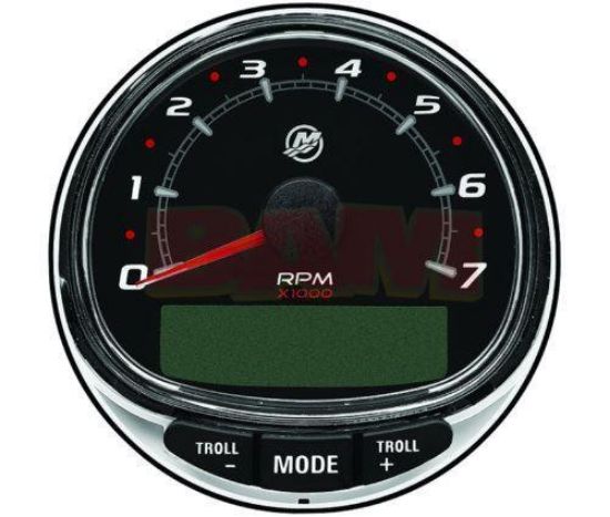 Mercury-Mercruiser SmartCraft 8M0135641 SC1000 Tach Kit Black Face 7000 RPM