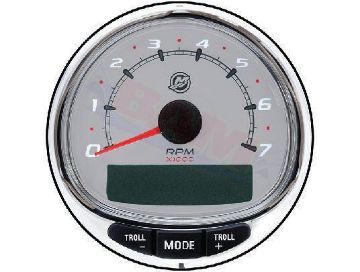 Tach Kit Gray 7000 RPM Smart Craft Mercury-Mercruiser 79-8M0135645 Tach Kit Gray 7000 RPM