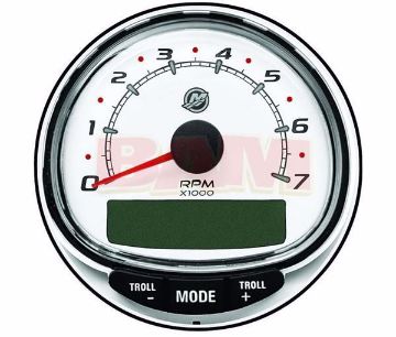 Show details for Mercury-Mercruiser 8M0135634 Tachometer Kit 7000 RPM White Mercury-Mercruiser 8M0135634 SmartCraft Tachometer Kit 7000 RPM White Face