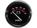 79-895286Q61 VOLTAGE GAUGE Black Face 