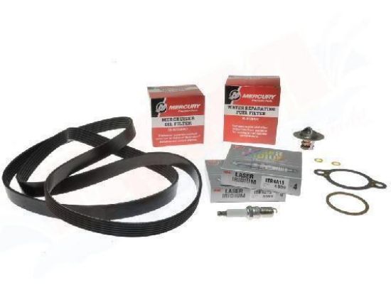 Mercury-Mercruiser 8M0147068 300 Hour Service Kit 5.0L & 5.7L MPI Alpha engine 2002 & Newer Std Cooling for sale