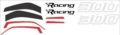Mercury Racing 37-8M0145974 Decal Set Top Cowl 300R decals