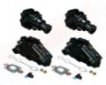 Mercury-Mercruiser 8M0164160 Dry Joint Manifold & Elbow Conversion Kit V6 small block