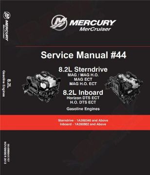 Show details for Mercury-Mercruiser 90-8M0081787 Service Manual 8.2L Mercury-Mercruiser 90-8M0081787 Factory Service Manual 8.2L Horizon