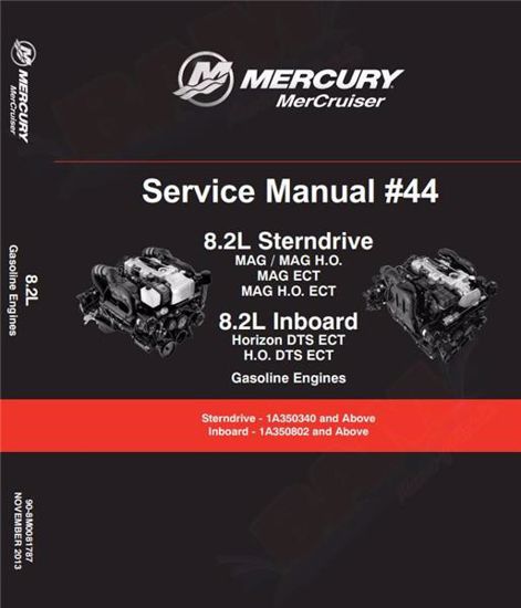 Mercury-Mercruiser 90-8M0081787 Factory Service Manual 8.2L Horizon 