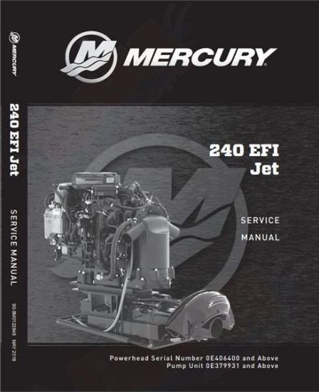 Mercury 90-8M0122848 Service Manual 240 EFI Jet