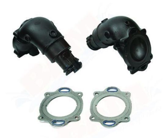 8M0153670 2 inch riser kit for emissions controlled EC and non EC  Mercruiser engines