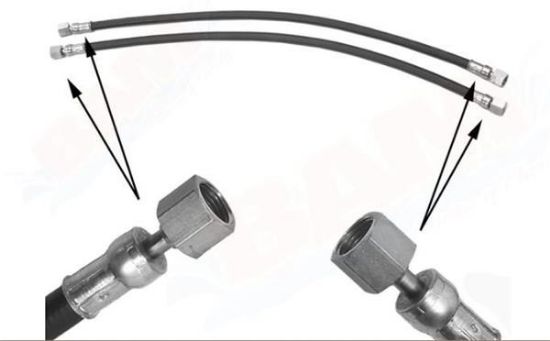 Mercury-Mercruiser 32-8M0167296 Power Steering Hydraulic Hose Kit 26 FT
