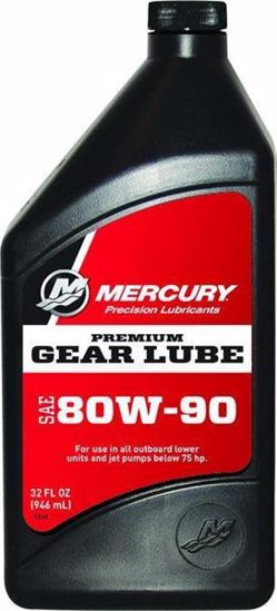 Mercury premium gear lube 80W90 32 fl oz bottle