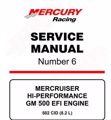 Mercury-Mercruiser 90-840283R01 Service Manual 500 EFI